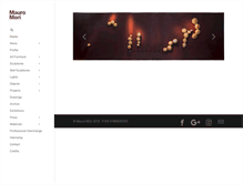 Tablet Screenshot of mauromori.it